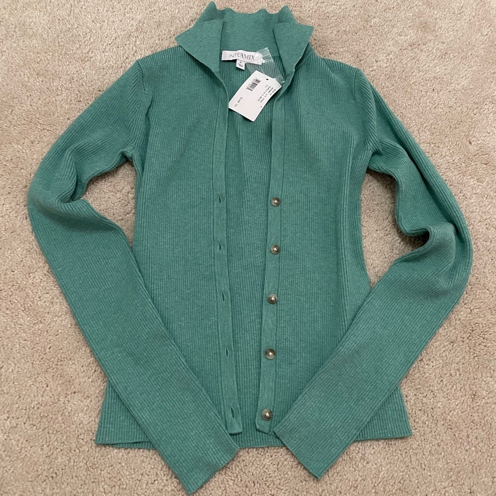 Button up sweater